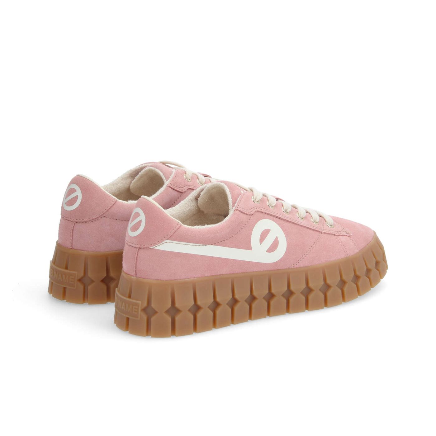 PLAY SNEAKER W - SUEDE/PRINT - PINK/OFF WHITE